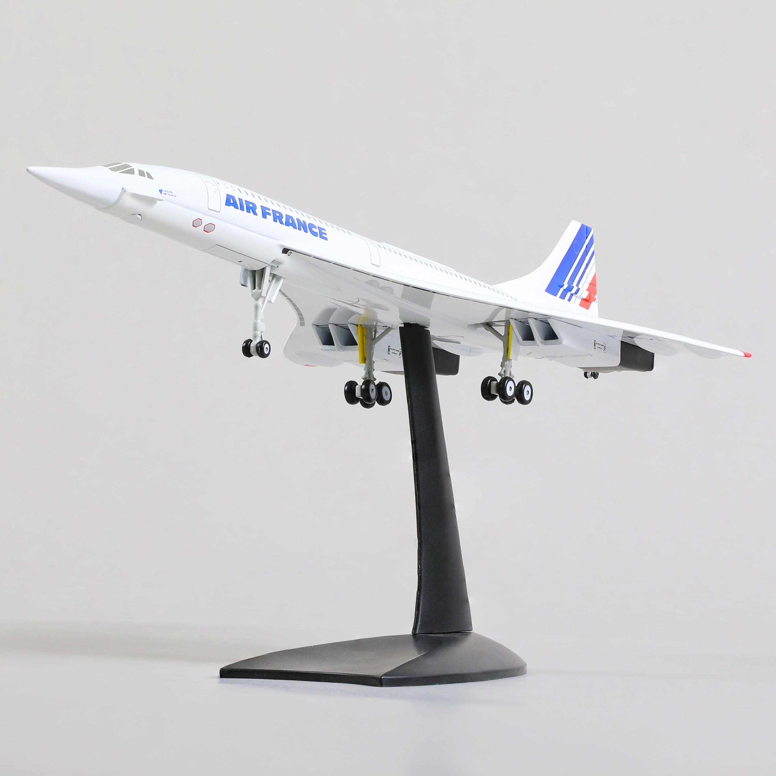 1:200 Concorde Air France Diecast Airplane Model | Finished Supersonic Jet Static Display