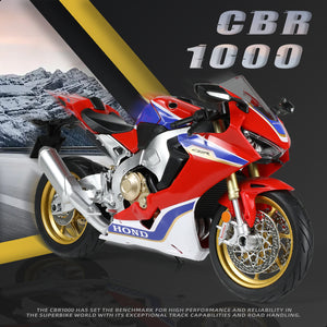 RISOPEN 1:9 Motorcycle Model for Honda CBR 1000RR Metal Die-cast Model