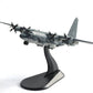 NUOTIE 1/72 Scale AC-130U Spooky II grey aircraft model front view on stand