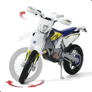 MAISTO 1:12 Dirtbike Motorcycle Model Toy - Realistic Husqvarna FE 501 Replica