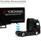 BBURAGE 1/43 Diecast Semi Truck with Container - Metal Transport Model Toy