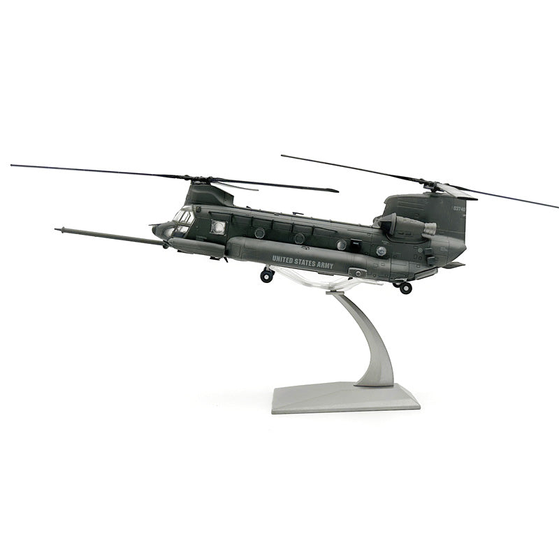 1:72 MH-47G Chinook Special Operations Helicopter, US Army Diecast Military Aircraft Model, Static Display Replica