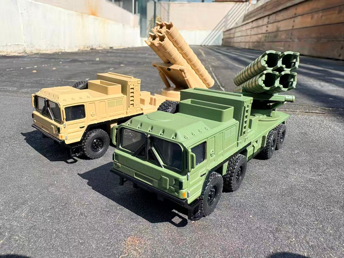 1:64 RMMV MAN SX 8*8 Tactical Truck Diecast metal model By NUOTIE