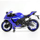 DieCast Motorcycle Model for YAMAHA R1M, Realistic Motorcycle Metal Model, 1:12 Scale Kids Moto Toy or Collection,MAKEDA Pre-Built Toys Gift