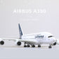 1/160 Airbus A380 Lufthansa 18 inchs Large Model Diecast Airplane Model Kits with Stand Sky Jumbo Airliner Model Plane Display Collectible Model Kit for Aviation Enthusiast Gift