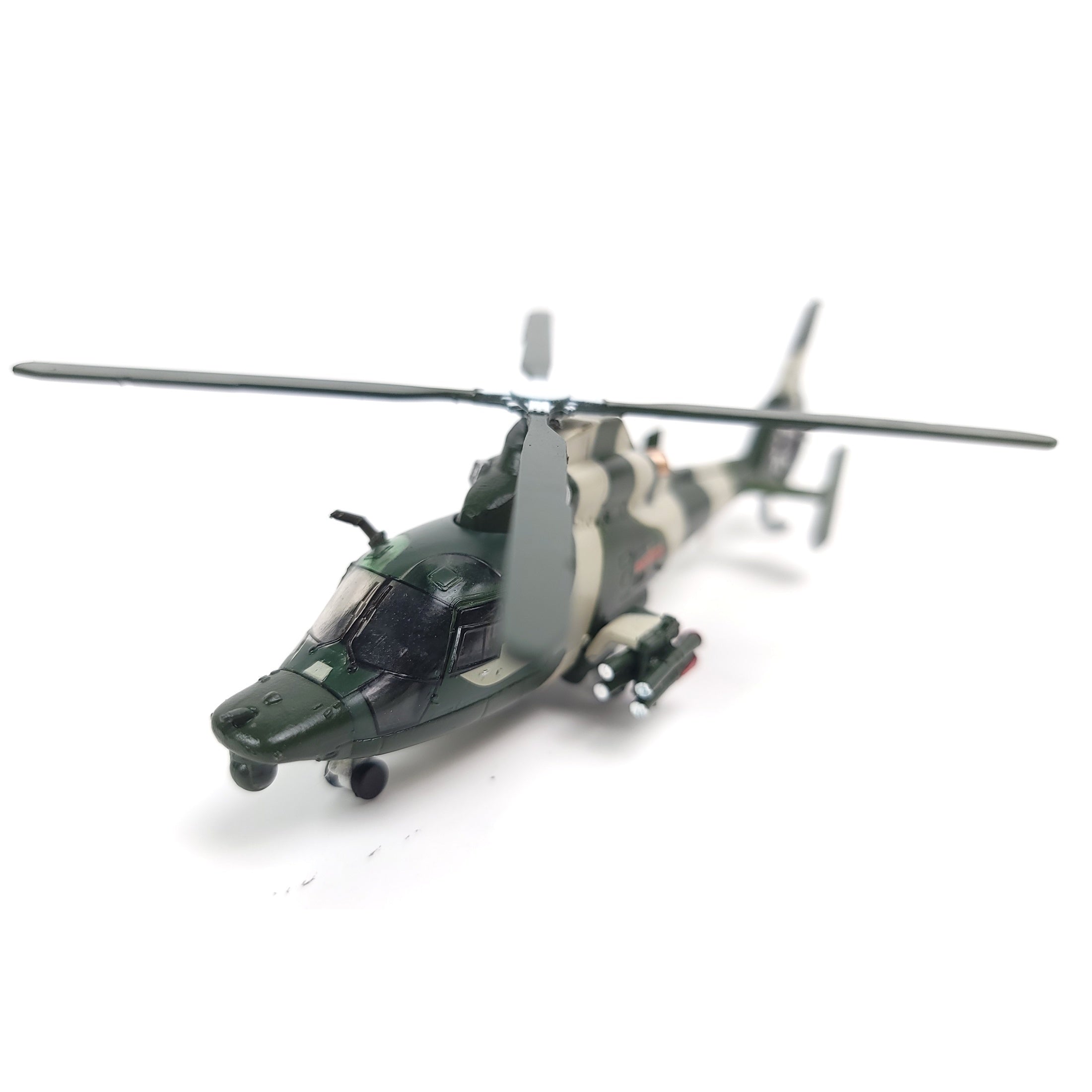 1/100 Scale SA365N/N1 Dolphin Diecast Metal Model - Z9 Armed Helicopter Gunship