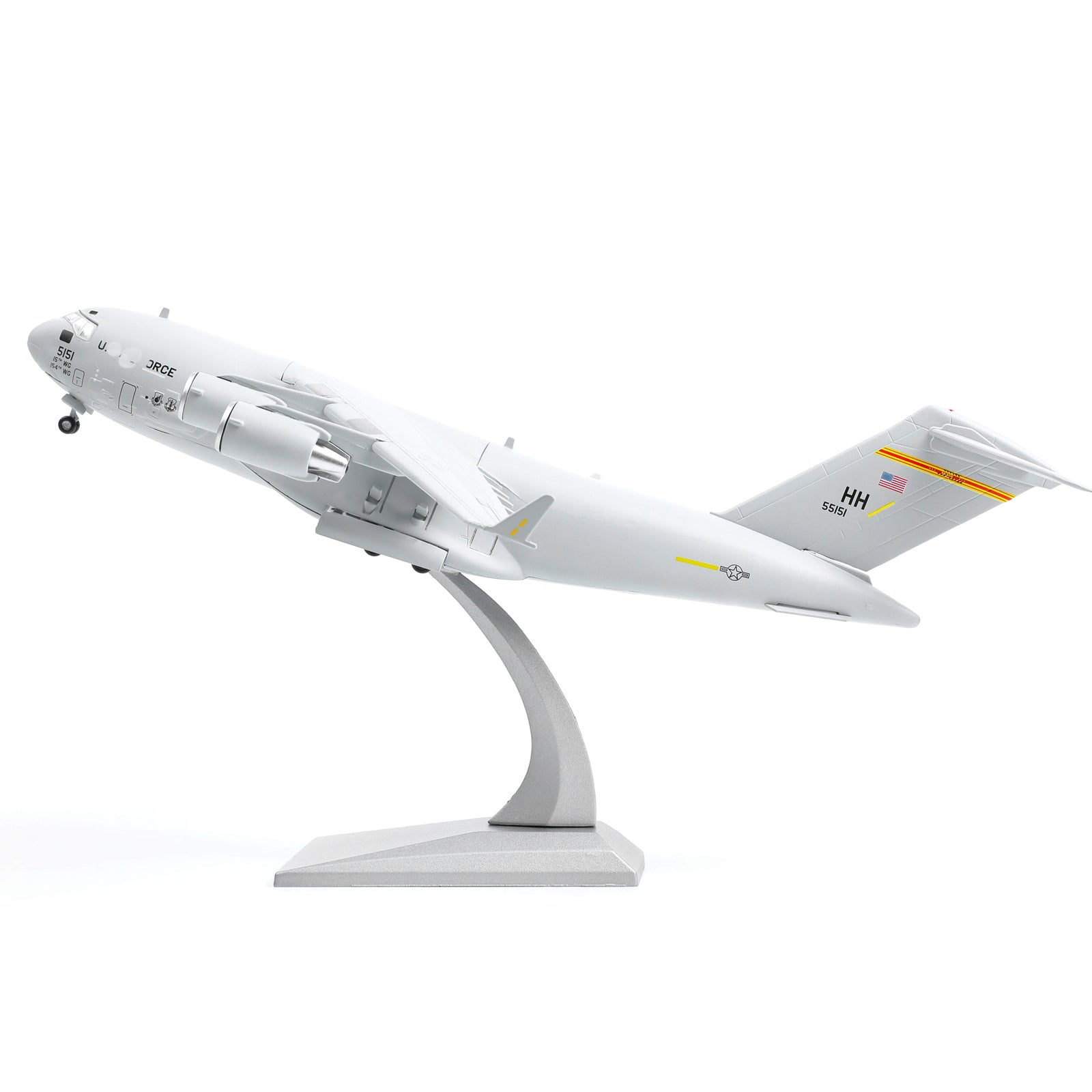 1/200 C-17 Globemaster III Diecast Metal Model - USAF Transport Jet (Harbor-Hickam AFB 154th WG)