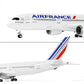 QIYUMOKE 1/144 Large Scale France A350 Airplane Model Kits for Airbus A350 Dreamliner Airlines Resin Plane Model with Display Stand for Adult Aviation Enthusiast Gift or Display Decorations