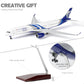 QUYUMOKE 1/144&nbsp;Airbus A350 Airplane Model Kits with Display Stand for Adult Aviation Enthusiast Gift or Display Decorations -100th Anniversary