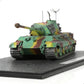 1:72 German King Tiger tank model alloy die-cast TigerⅡ-East 1944 indoor scene ornaments light and shadow King Tiger tank model military enthusiasts suitable for collection