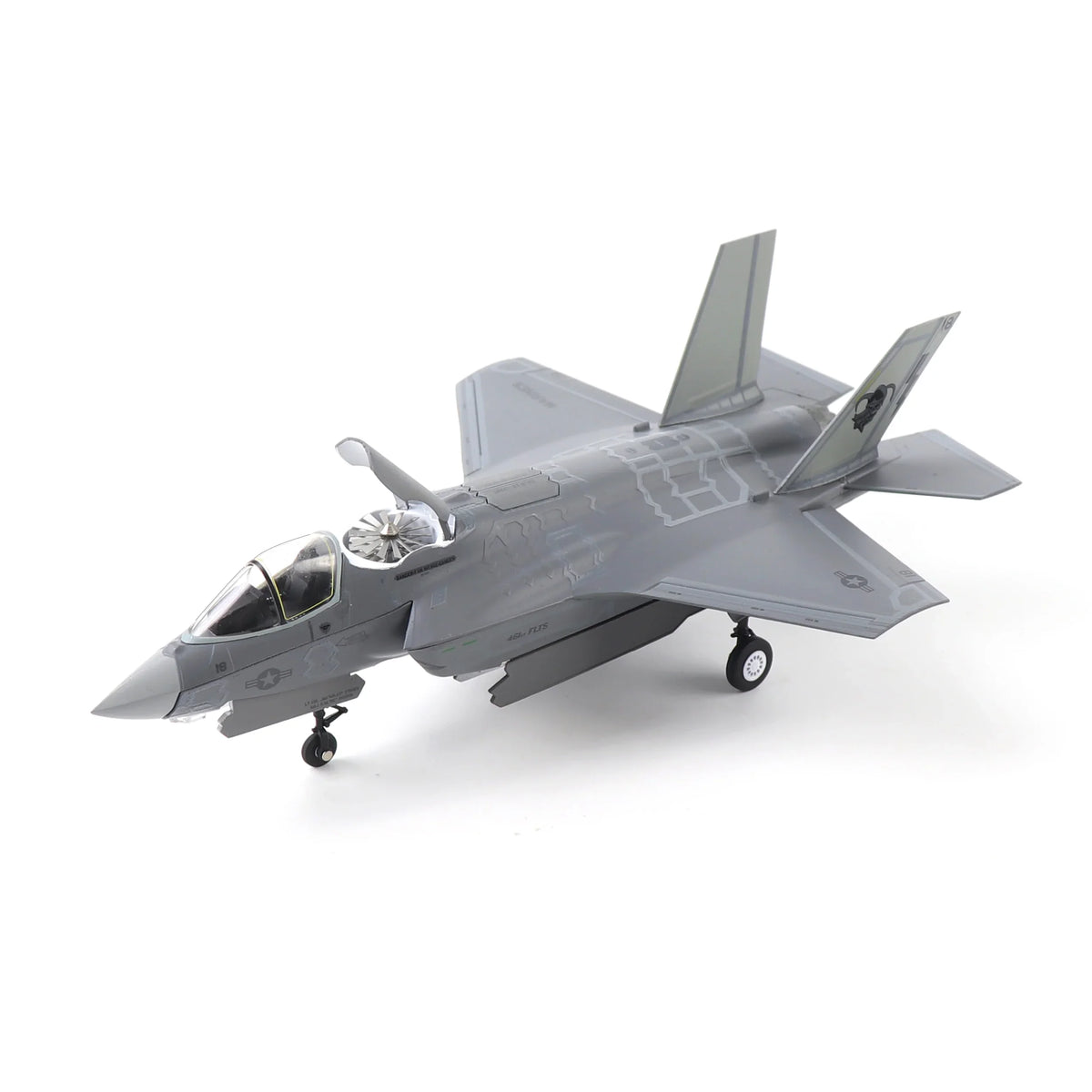 NUOTIE F-35B Lightning II diecast model aircraft side view