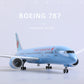 1/130 Boeing 787-8 Canada Airlines 17 inchs Large Model Diecast Airplane Model Kits with Stand Airlines Model Display Collectible for Aviation Enthusiast Gift