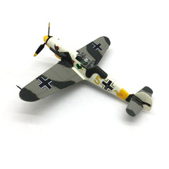 1/72  Messerschmitt Bf-109 Diecast Metal Model - WWII German Fighter "Jungle Camouflage"
