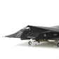 1/72 F-117 Nighthawk Stealth Striker Fighter U.S. Airforce Jet Model American Edwards AFB 85-831 Attack Aircraft Model Metal Diecast Plane Model Kit with Display Stand Collection Gift for Adult