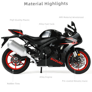 RISOPEN 1:9 Motorcycle Model for Suzuki GSX R1000R Metal Die-cast