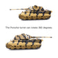 NUOTIE 1/32 Scale German King Tiger II Heavy Tank WW2 Metal DIECAST Model KIT Collection Craft Decoration