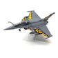 NUOTIE 1/72 French Dassault Rafale B NATO Tiger Diecast Metal Fighter Jet Model Kits Pre-Build Replica Military for Display Collection or Gift（Tiger Meet）