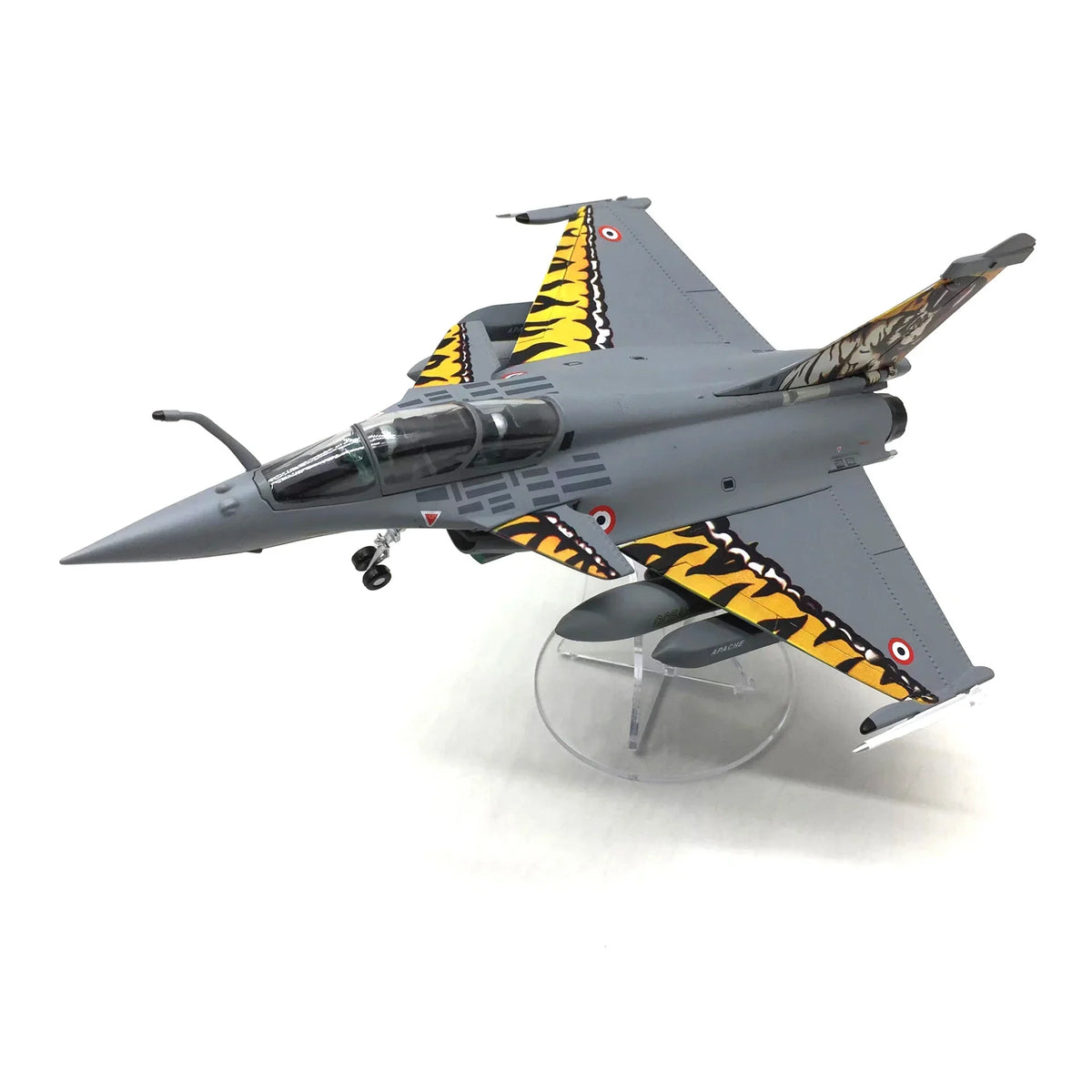 NUOTIE 1/72 Dassault Rafale B navy aircraft with tiger stripes, top view