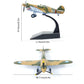 1/72 P-40C War Hawk Flying Tigers Fighter Model World War II Vintage Warplane Metal Diecast Aircraft Military Display Airplane for Display Collection or Gift