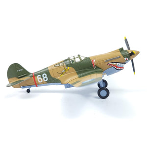 NUOTIE Model P-40C War Hawk aircraft model side profile with detailed markings