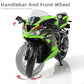 1:12 Motorcycle Model for Kawasaki Ninja ZX-6R Metal Diecast Motorcycle Model Toy Mini Moto Gift