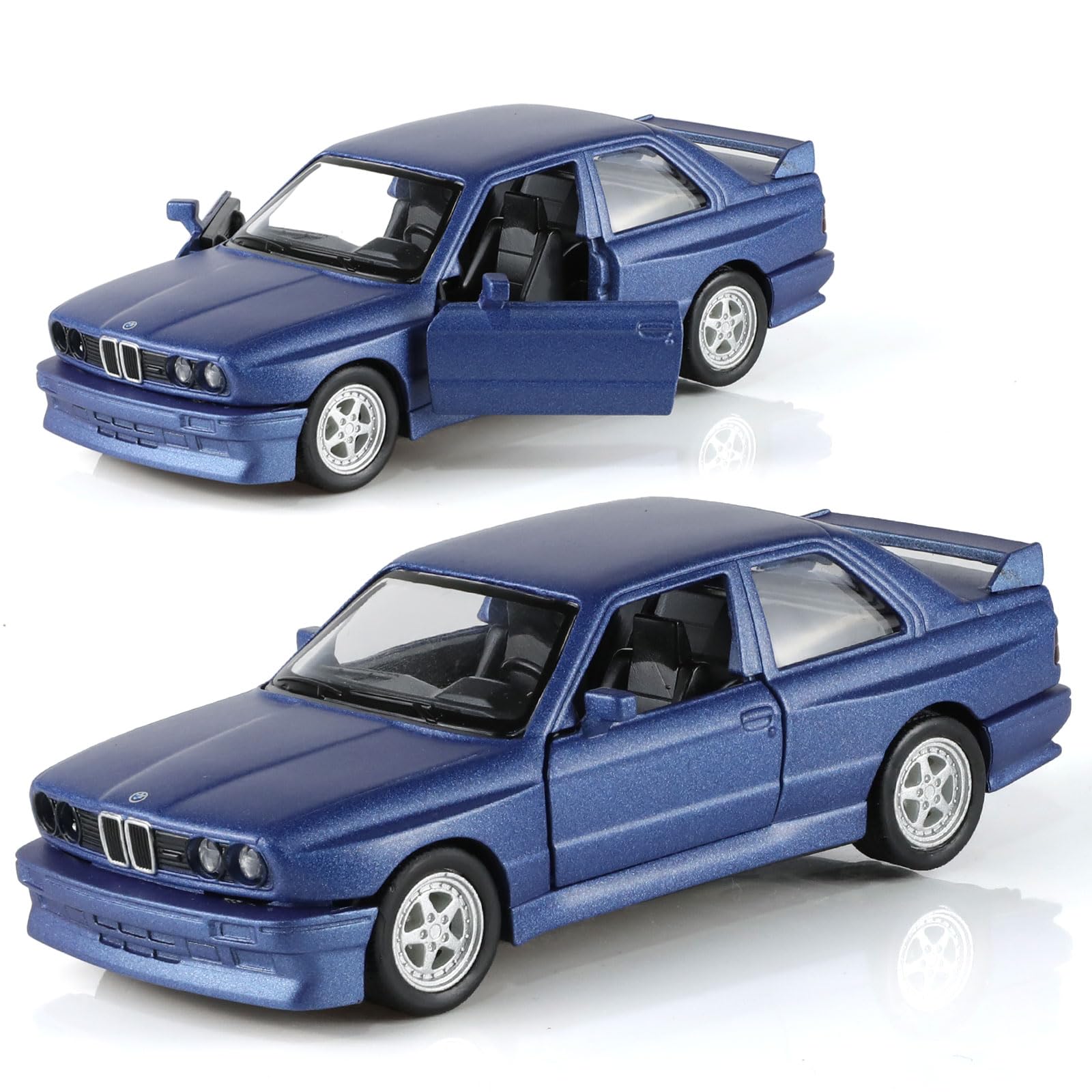 1:36 BMW M3 Diecast Metal Model Car - Pull Back Toy Vehicle, Classic Sports Car Replica for Collectors