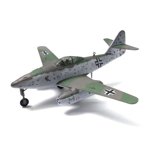 NUOTIE 1/72 Scale Me-262a Schwalbe Corsair Fighter Model Pre-Build World War II Stormbird Vintage Warplane Model Metal Diecast Aircraft for Display Collection or Gift