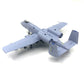 1/100 Scale US A-10 Attack Aircraft Thunderbolt II (Warthog) diecast Metal Airplanes Military Classic Fighter Model