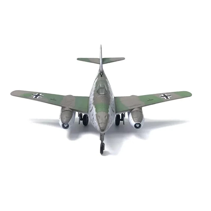 NUOTIE Me-262 Stormbird model aircraft in green camouflage, front view