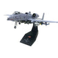 1/100 Scale US A-10 Attack Aircraft Thunderbolt II (Warthog) diecast Metal Airplanes Military Classic Fighter Model