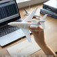 1/150 Gulfstream Qatar Diecast Business Jet Model Airplane with Display Stand