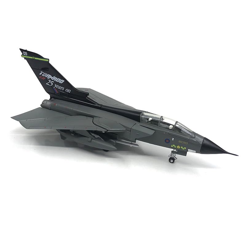 1/100 Scale Panavia Tornado Diecast Metal Model - Multirole Fighter Jet with Stand