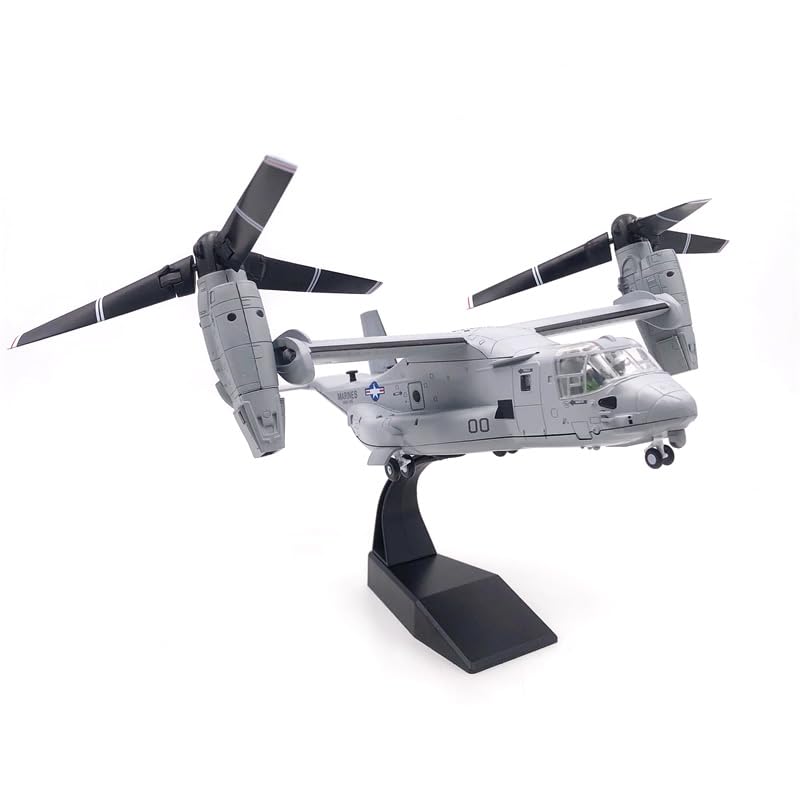 1/72 MV-22 Osprey Diecast Metal Model - US Military Tiltrotor Transport Aircraft with Stand by NUOTIE