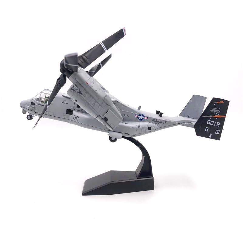 1/72 MV-22 Osprey Diecast Metal Model - US Military Tiltrotor Transport Aircraft with Stand by NUOTIE