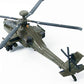 NUOTIE 1/72 Apache AH-64A Armed Helicopter Die-Casting Aircraft Model Armed Helicopter Simulation Airplane Model Alloy Military Finished Product Decoration.