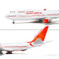 1/160 Air India Scale Model Airplane Boeing 747-400 Plane for Adult Aviation Enthusiasts Aircraft