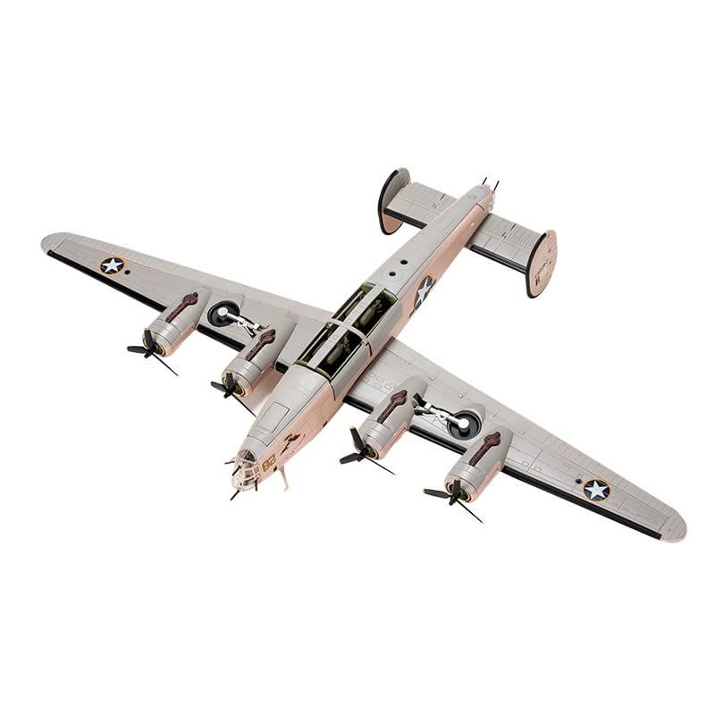 NUOTIE B-24 Liberator Bomber-Modell im Maßstab 1:72, Wongo Wongo, lackiertes Metalldruckguss-Flugzeugmodell, militärische Ausstellungssammlung und ein kreatives Geschenk für Flugzeugmodell-Enthusiasten