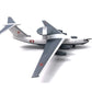 NUOTIE A-50 1/200 Scale Airplane Model Soviet Workhorse AWACS Metal Die-Cast Fighter Model for Collectibles and Gifts