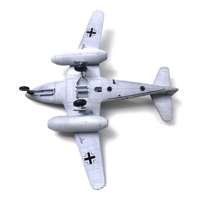 NUOTIE Me-262 Stormbird model aircraft in gray, underside view