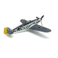 1/72 Scale German WWII Messerschmidt BF-109 Fighter Model Diecast Airplanes Military Display Model Aircraft for Collection Classic Model