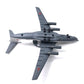 NUOTIE A-50 1/200 Scale Airplane Model Soviet Workhorse AWACS Metal Die-Cast Fighter Model for Collectibles and Gifts