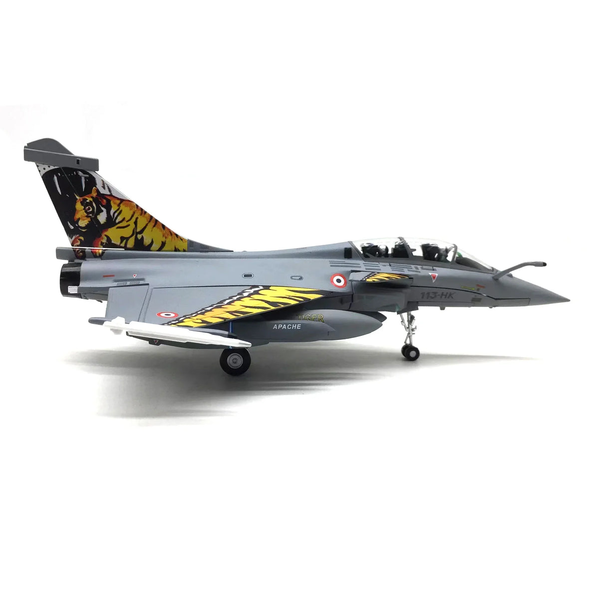 NUOTIE 1/72 Dassault Rafale B navy aircraft side profile with tiger design