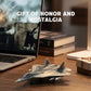 NUOTIE 1:100 Su-57 Felon Fighter Jet Model Diecast Metal Russian Military Aircrft
