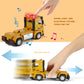 RISOPEN Metal Construction Truck Set for Kids: 3 Diecast Engineering Vehicles with Friction Power