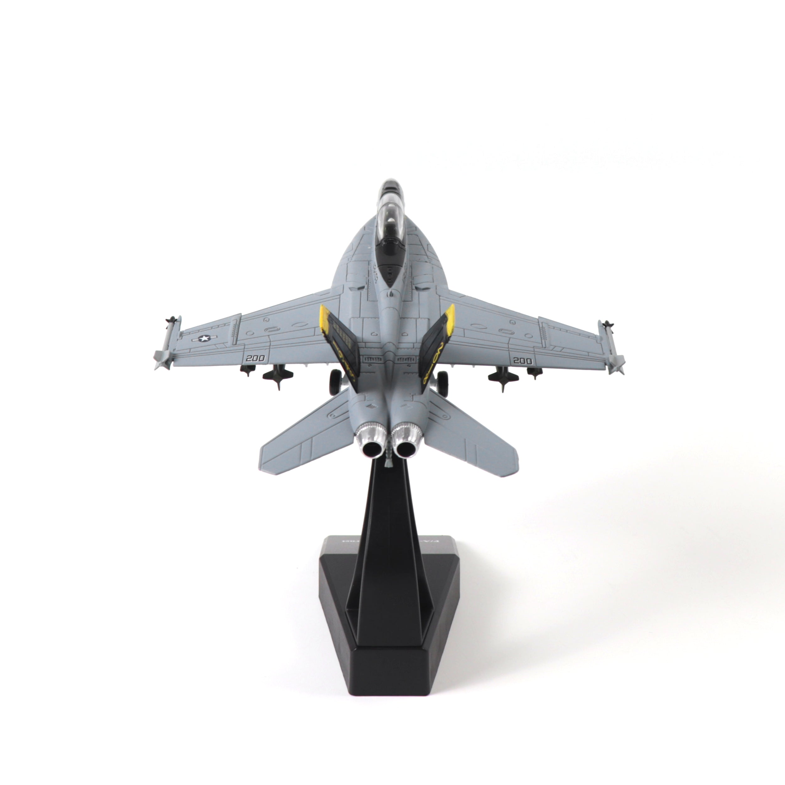1/100 F/A-18 Super Hornet Diecast Metal Model - US Navy VFA-103 "Jolly Rogers" Jet (1943-2018 Livery) by NUOTIE