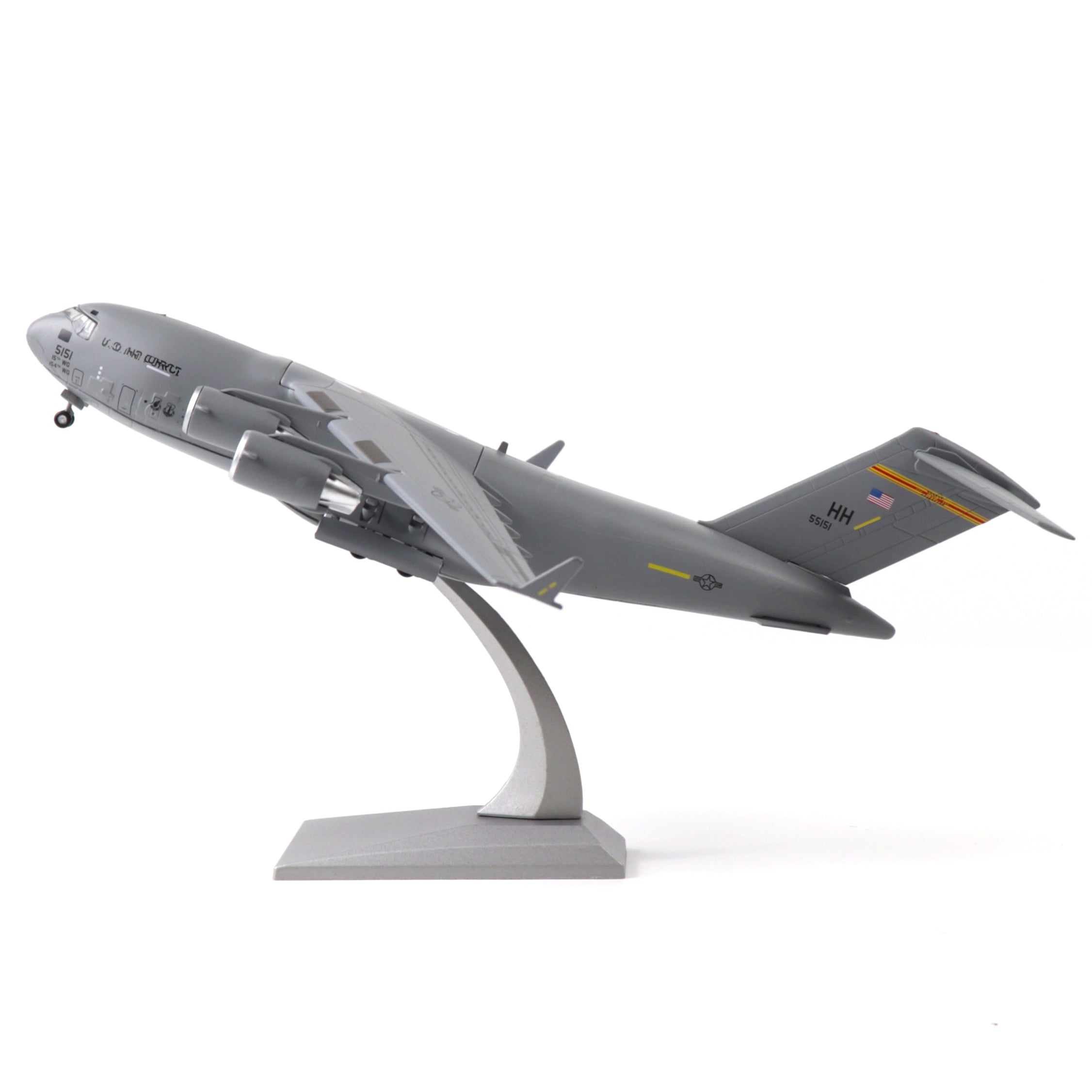 1/200 C-17 Globemaster III Diecast Metal Model - USAF Transport (Harbor-Hickam AFB 535th AS)
