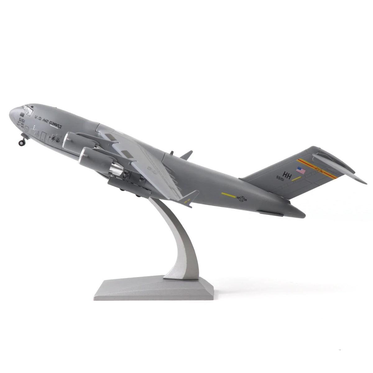 NUOTIE Model C-17 Globemaster III diecast model aircraft in flight position