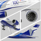 QUYUMOKE 1/144&nbsp;Airbus A350 Airplane Model Kits with Display Stand for Adult Aviation Enthusiast Gift or Display Decorations -100th Anniversary