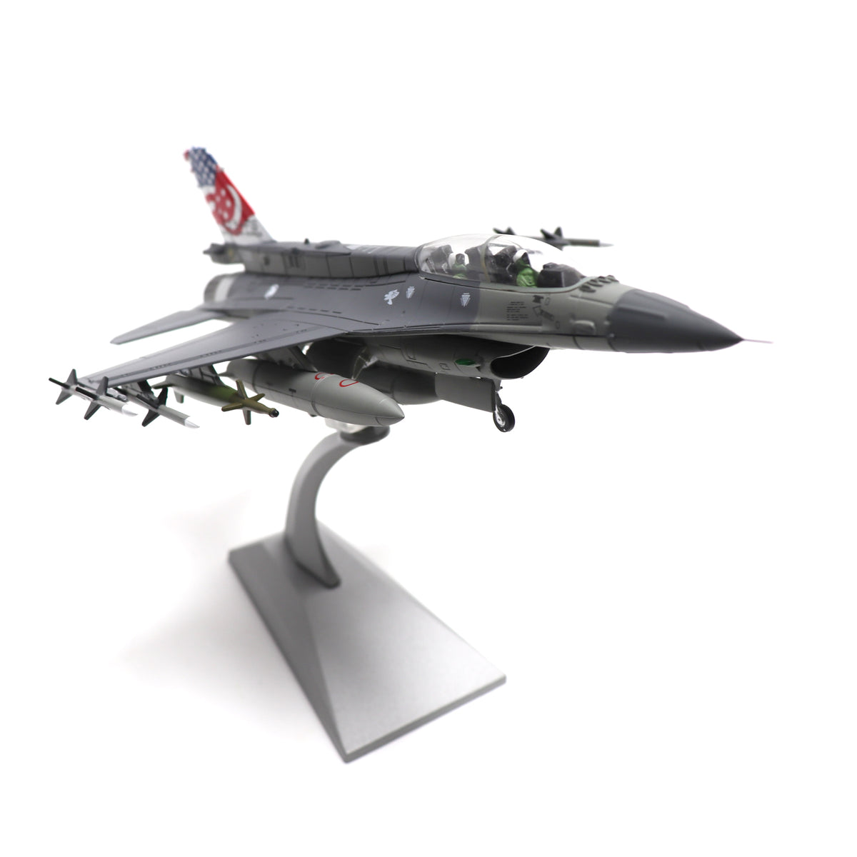NUOTIE F-16 Fighting Falcon 1/72 Kit de Modelo de Avión de Metal Fundido a Presión Modelo de NUOTIE F-16 Fighting Falcon 1/72 Kit de Modelo de Avión de Metal Fundido a Presión Modelo de