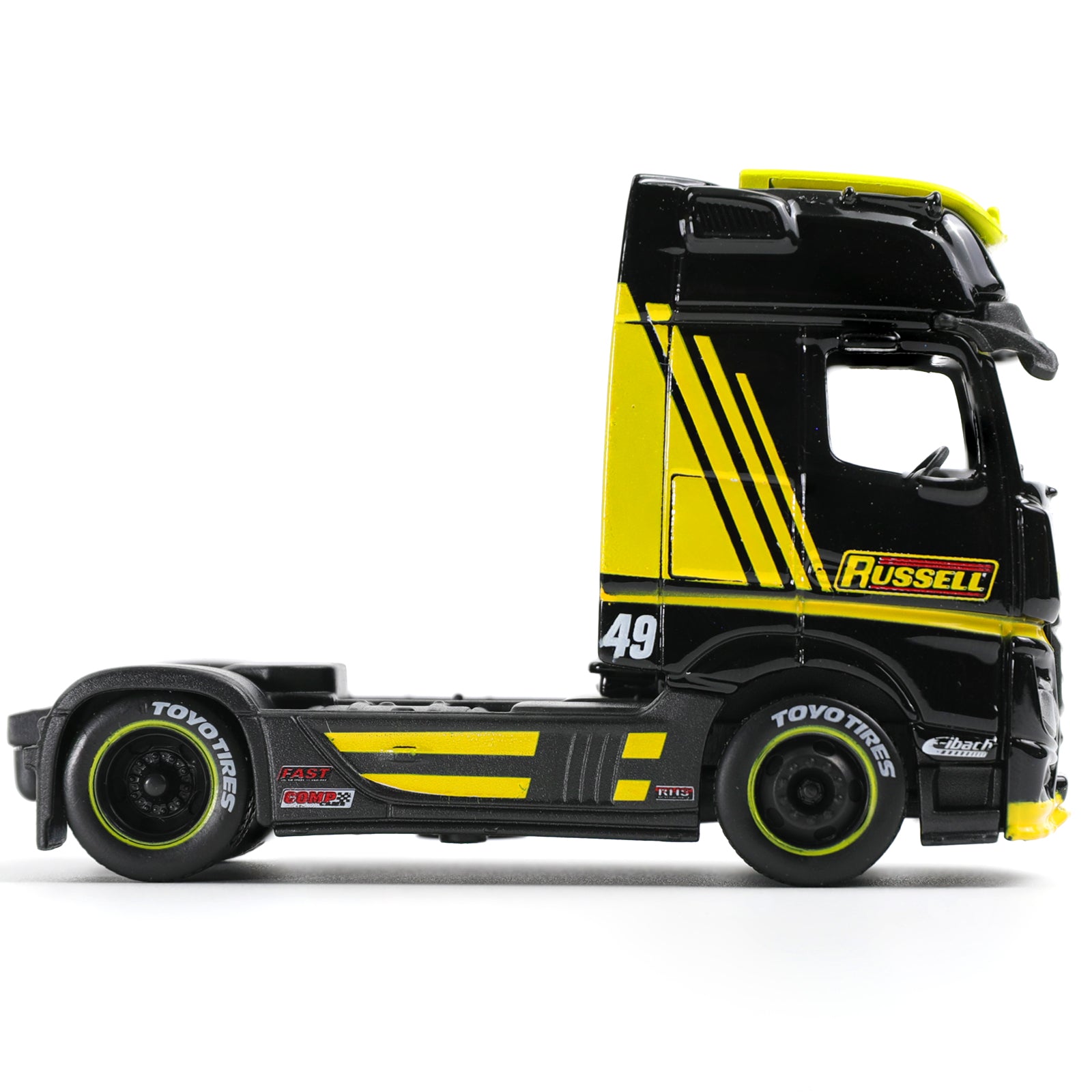 1:64 Die-cast Mercedes-Benz Actros 1851 Container Semi Truck Scale Model, MAISTO